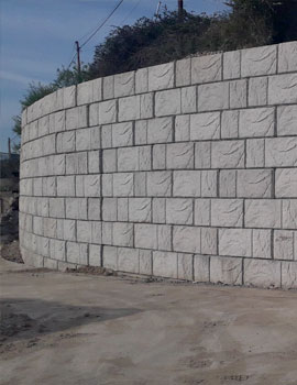 Murs de contenció de Formigó