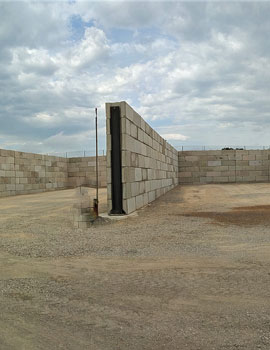 Murs de contenció de Formigó